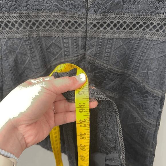 $450 The Kooples Mini Dress Womens Small Lace Modest Dark Academia Glam Swiftie - Picture 8 of 15